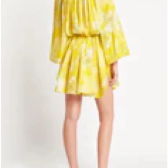 NWT Faithfull the Brand Lucita Smock Dress La Frana Floral Print M/6 - Picture 4 of 9